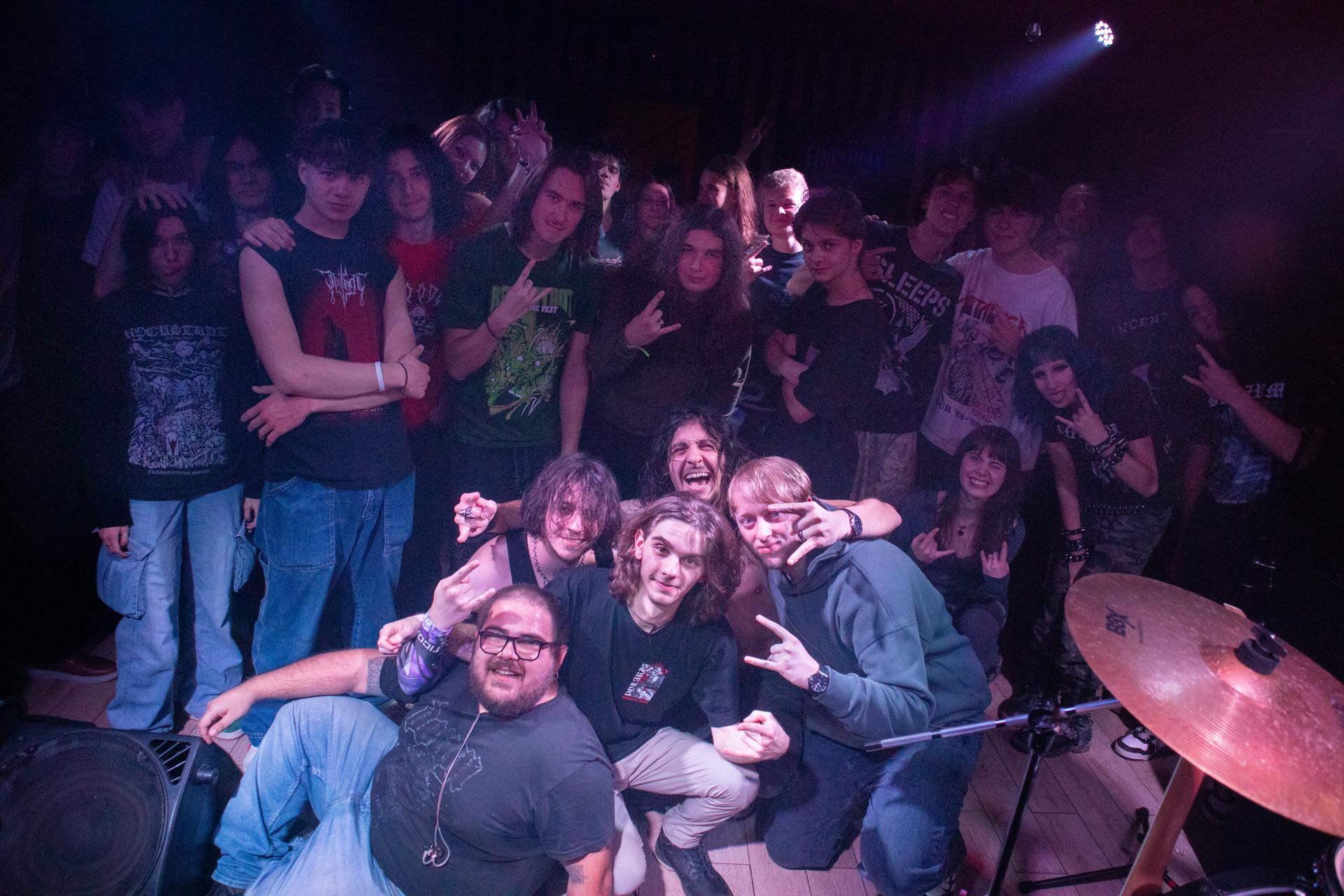 A photo of the band members.